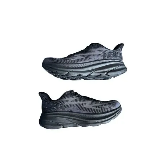 Hoka Clifton 9 Women's Running Shoes Black Size 8B Lightweight - Picture 5 of 12